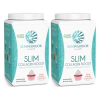 Sunwarrior Shape Slim Collagen Boost Red Velvet 750 Gramm 1 + 1 Gratis