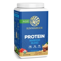 Sunwarrior Warrior Blend Bio-Proteinpulver Chocolate Peanut Butter 750 Gramm