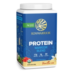 Sunwarrior Warrior Blend Biologisch Proteinpulver Vanilla 750 Gramm