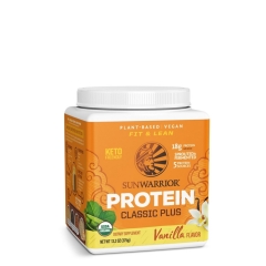 Sunwarrior Classic Plus Biologisch Proteinpulver Vanilla 375 Gramm