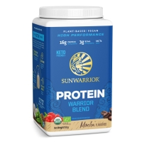 Sunwarrior Warrior Blend Biologisch Proteinpulver Mocha 750 Gramm